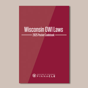 Wisconsin OWI Laws: Pocket Codebook 2025