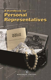 A close-up of a box with papers and a necklace